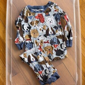 Little Sleepies 2 piece long sleeve and pants  dog pajamas